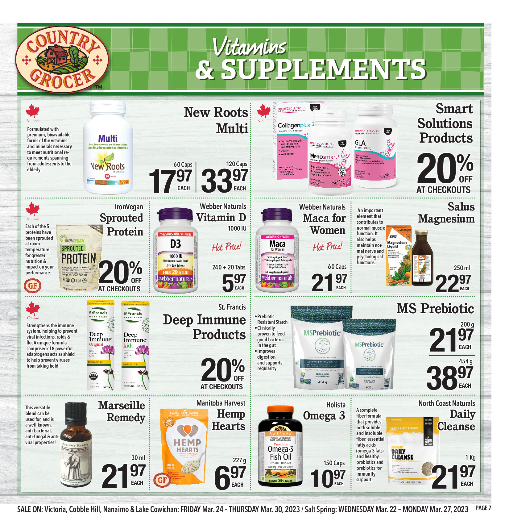 Vitamins & Supplements