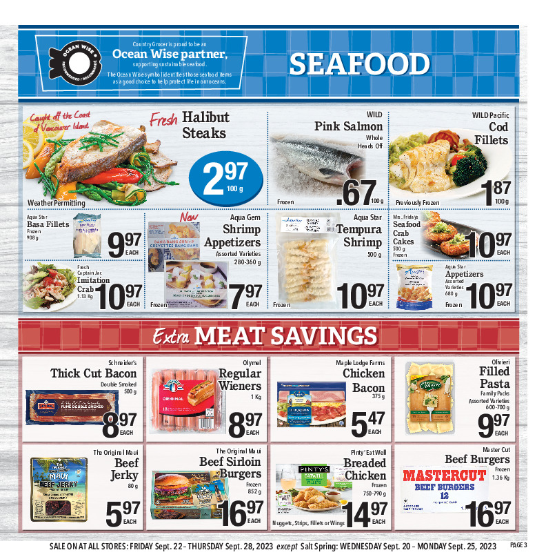 Seafood