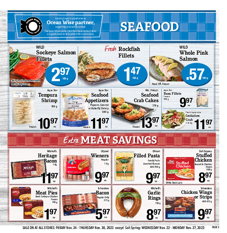 Seafood