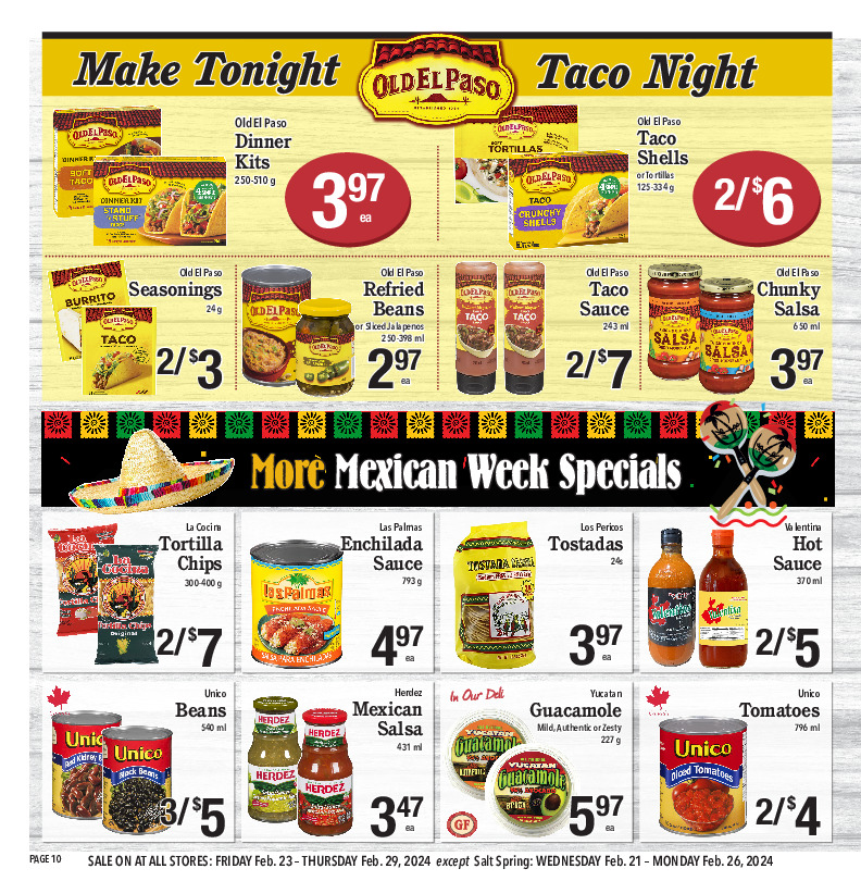 Country Grocer Flyer for Cedar Country Grocer