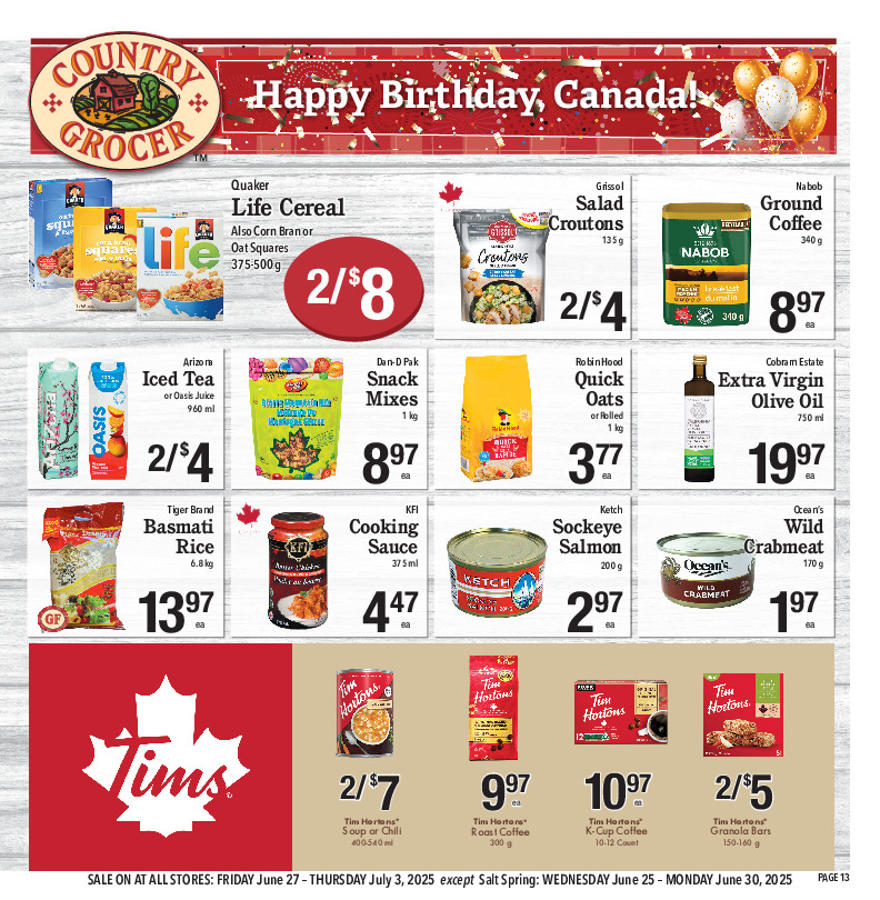 Happy Birthday Canada