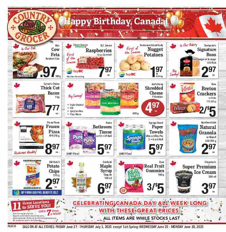 Happy Birthday Canada