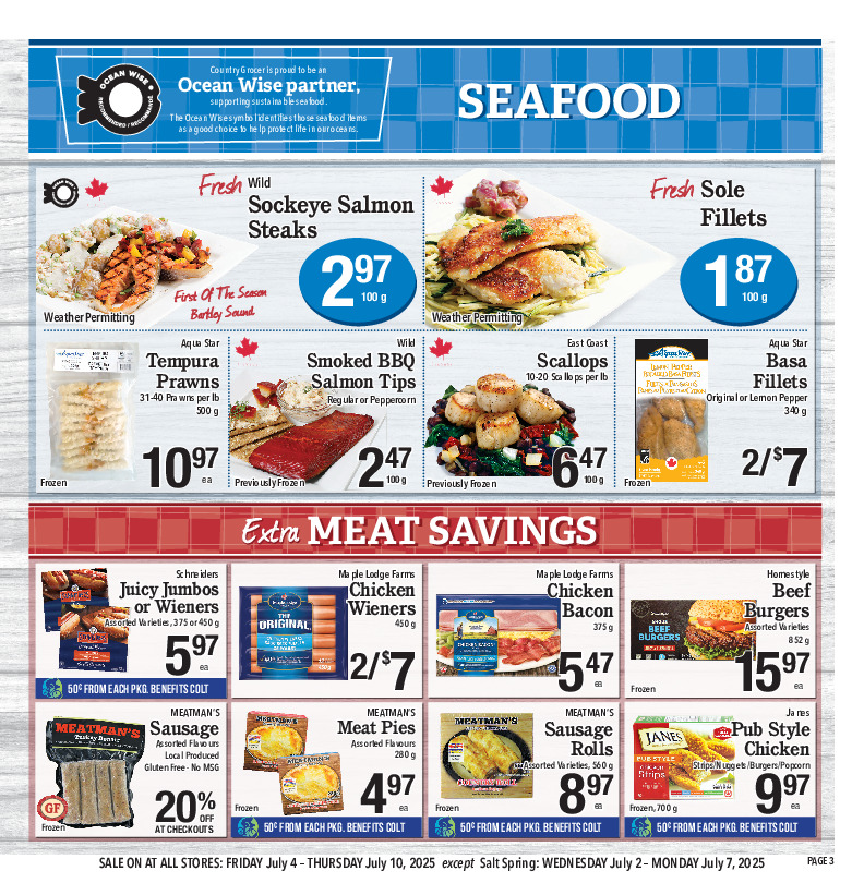 Seafood
