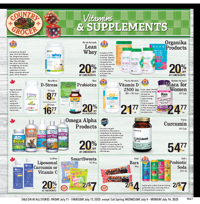 Vitamins & Supplements
