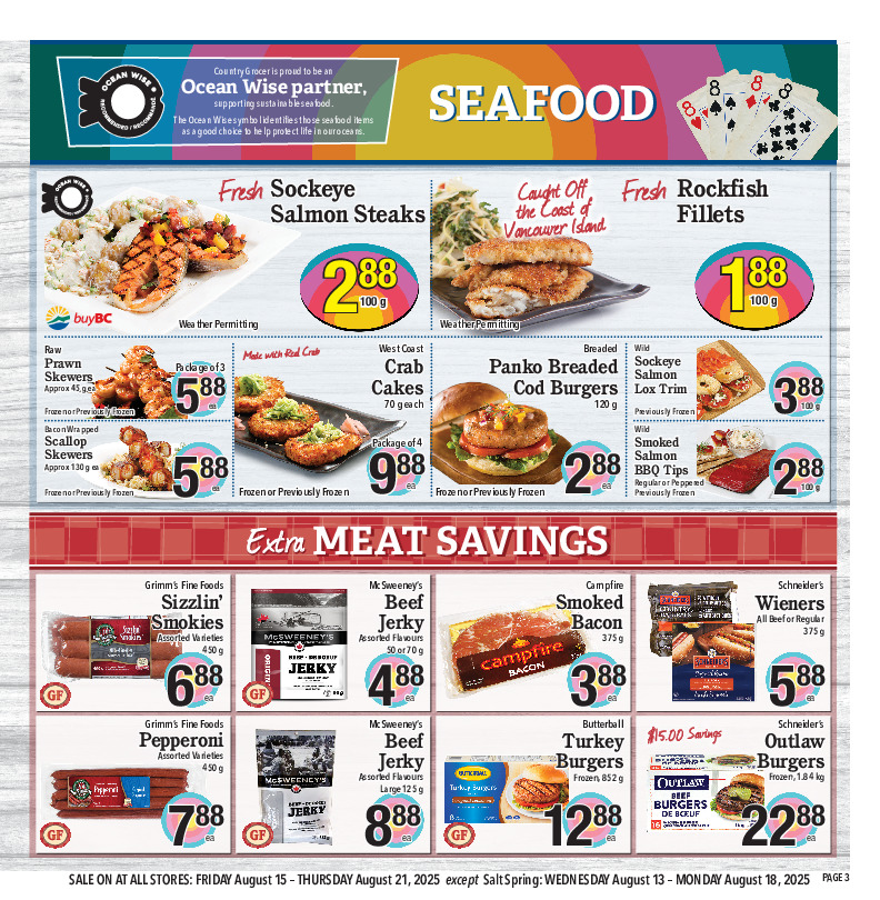 Seafood