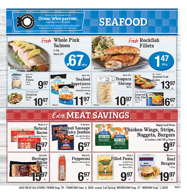 Seafood
