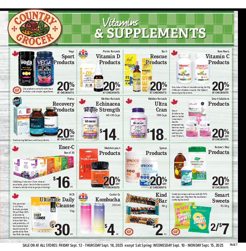 Vitamins & Supplements
