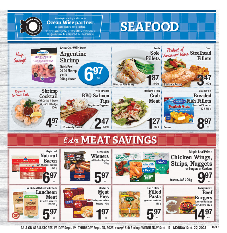 Seafood
