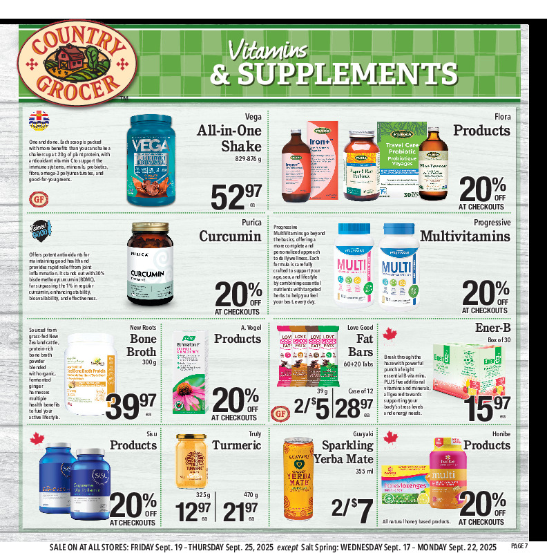 Vitamins & Supplements