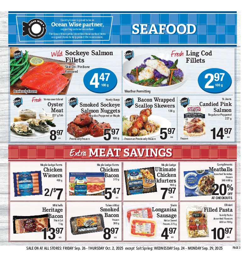 Seafood