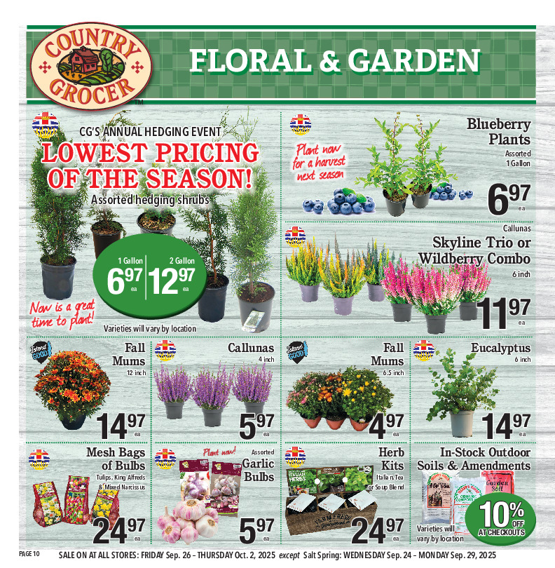 Floral & Garden