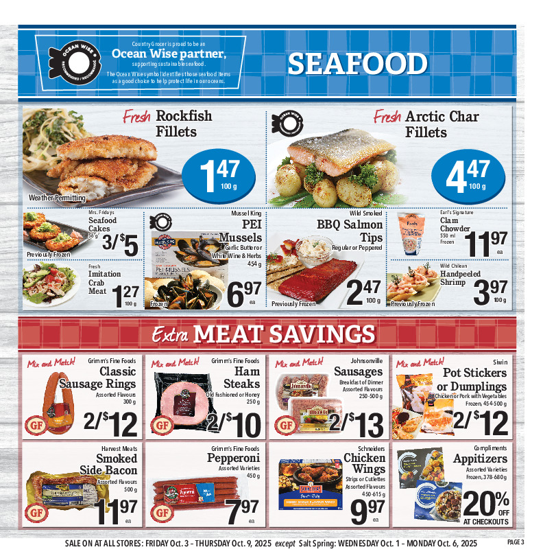 Seafood