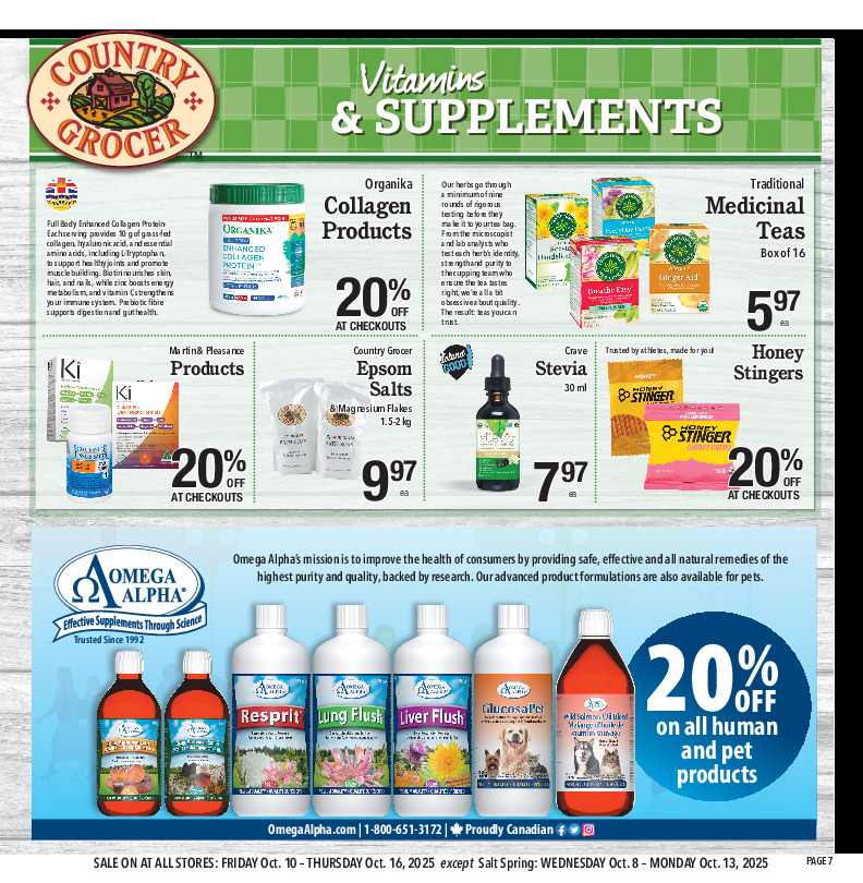 Vitamins & Supplements