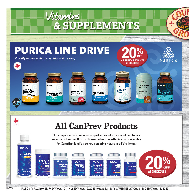 Vitamins & Supplements