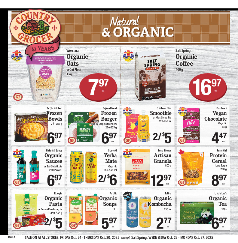 Natural & Organic