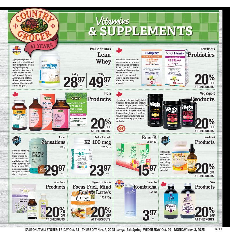 Vitamins & Supplements