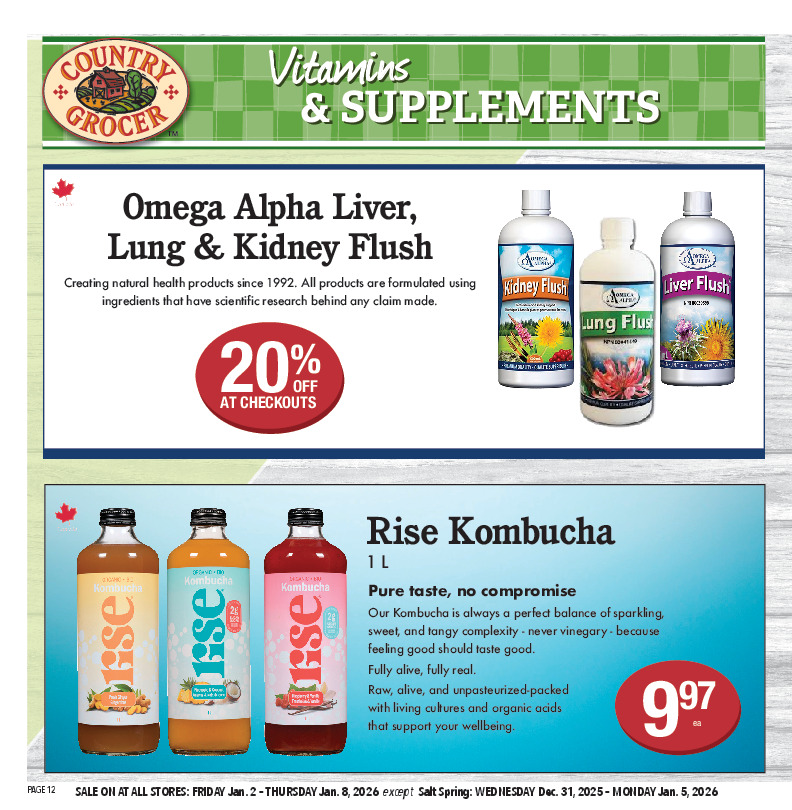 Vitamins & Supplements