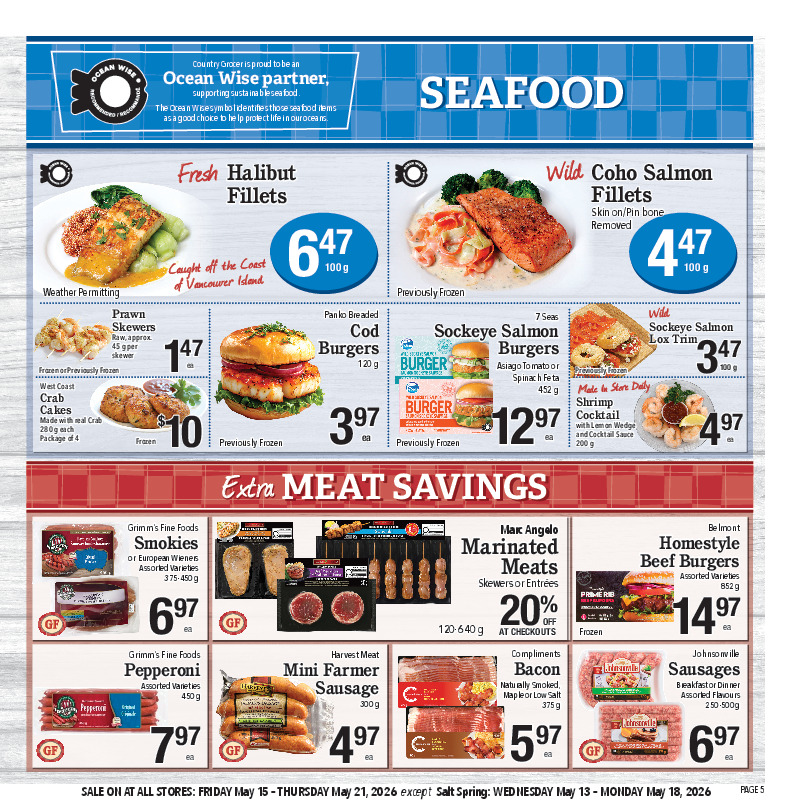 Seafood