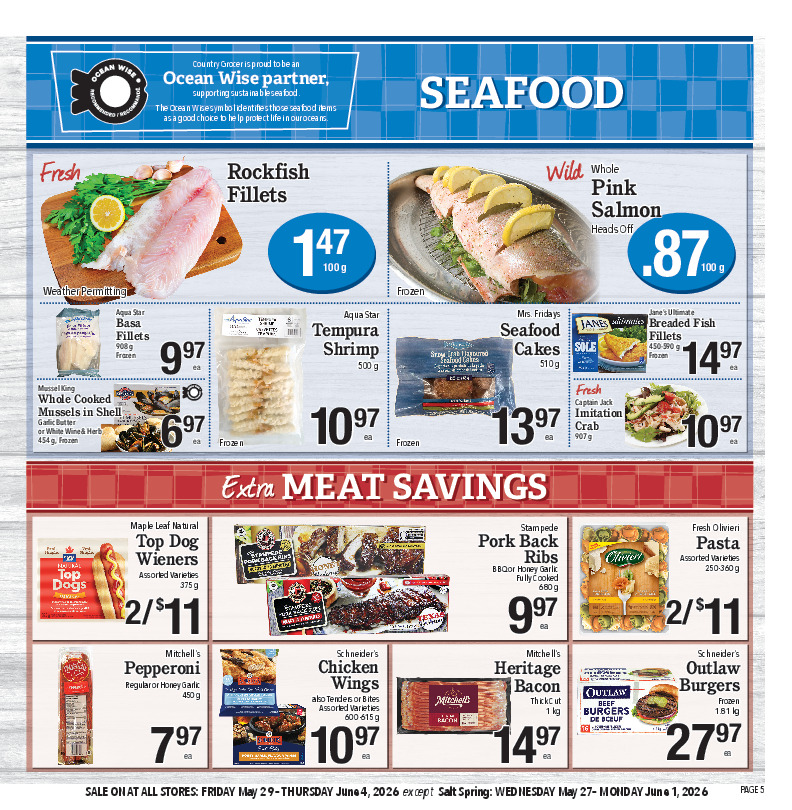 Seafood