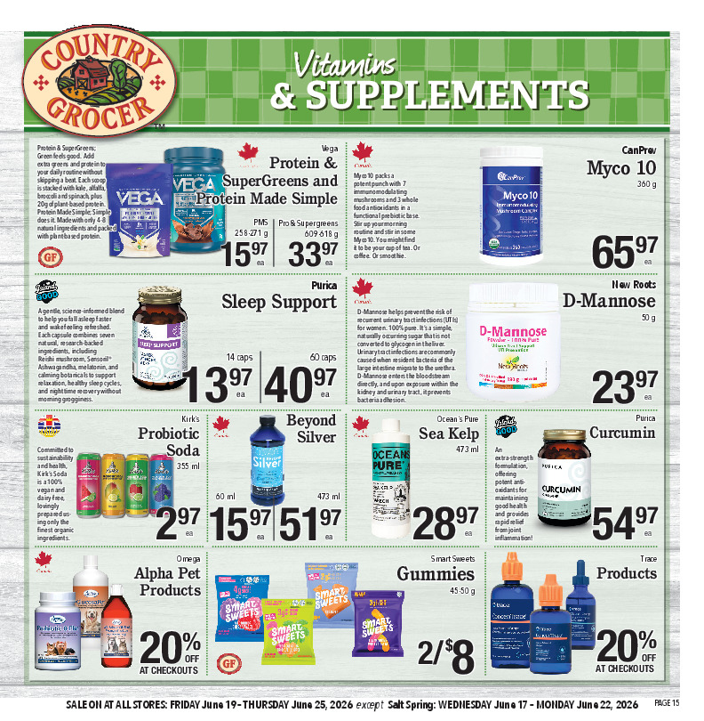 Vitamins & Supplements