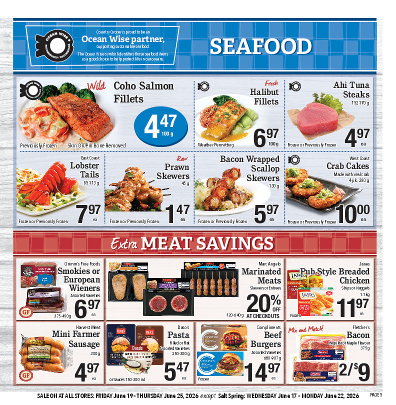 Seafood