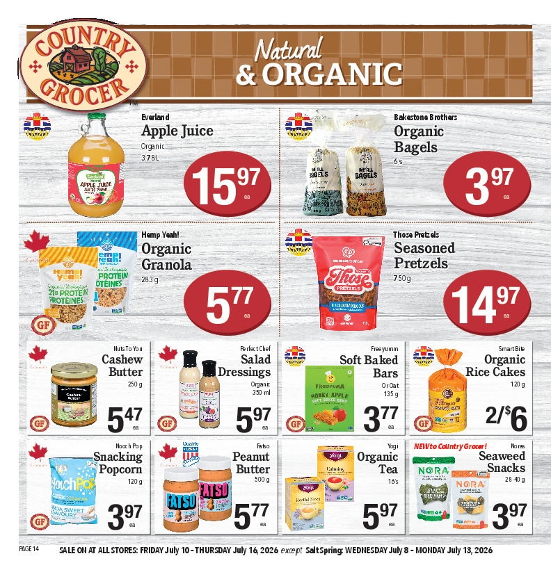 Natural & Organic
