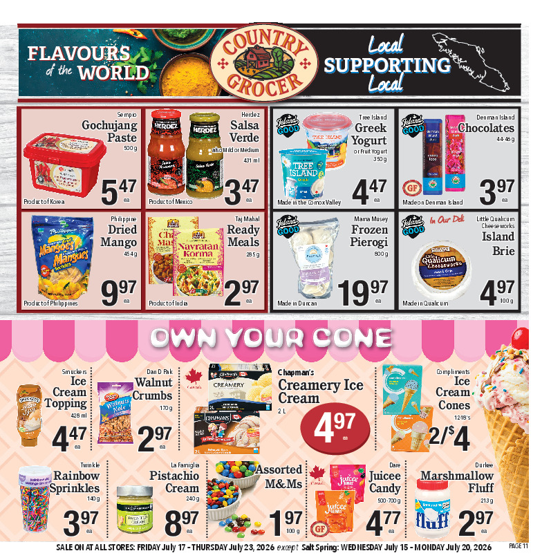 Flavours of the World
