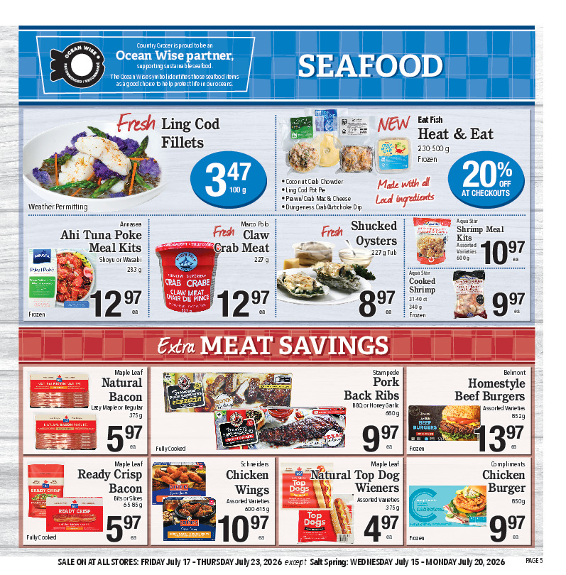 Seafood