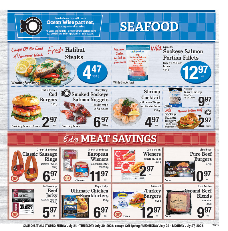 Seafood