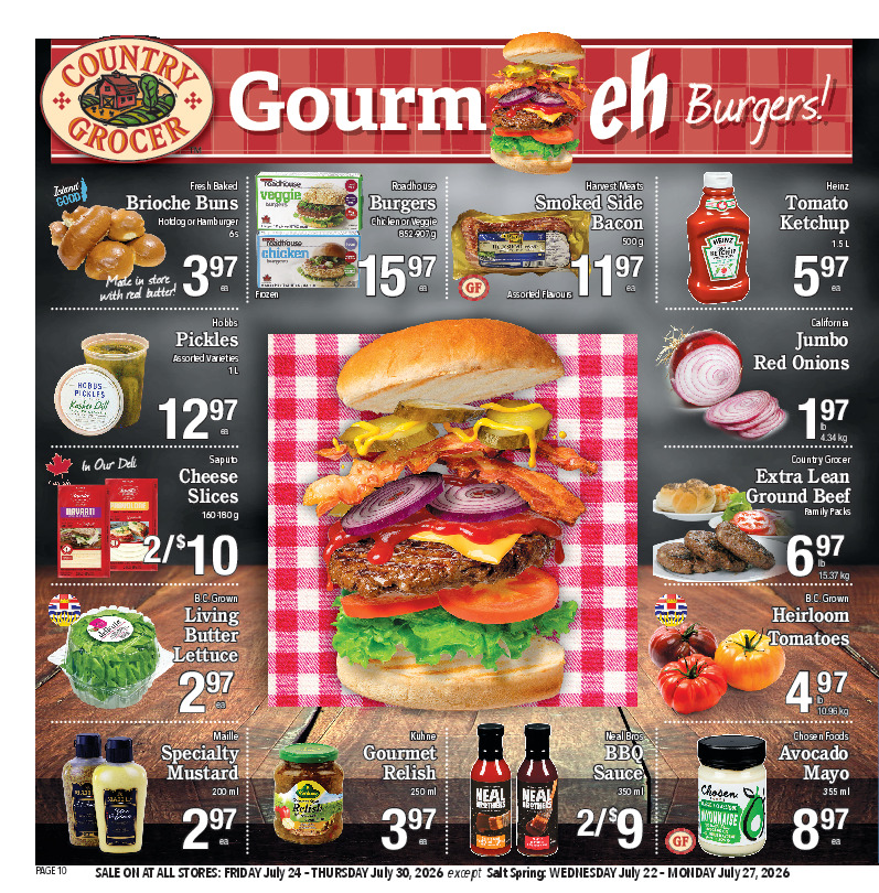 Gourmeh Burgers!