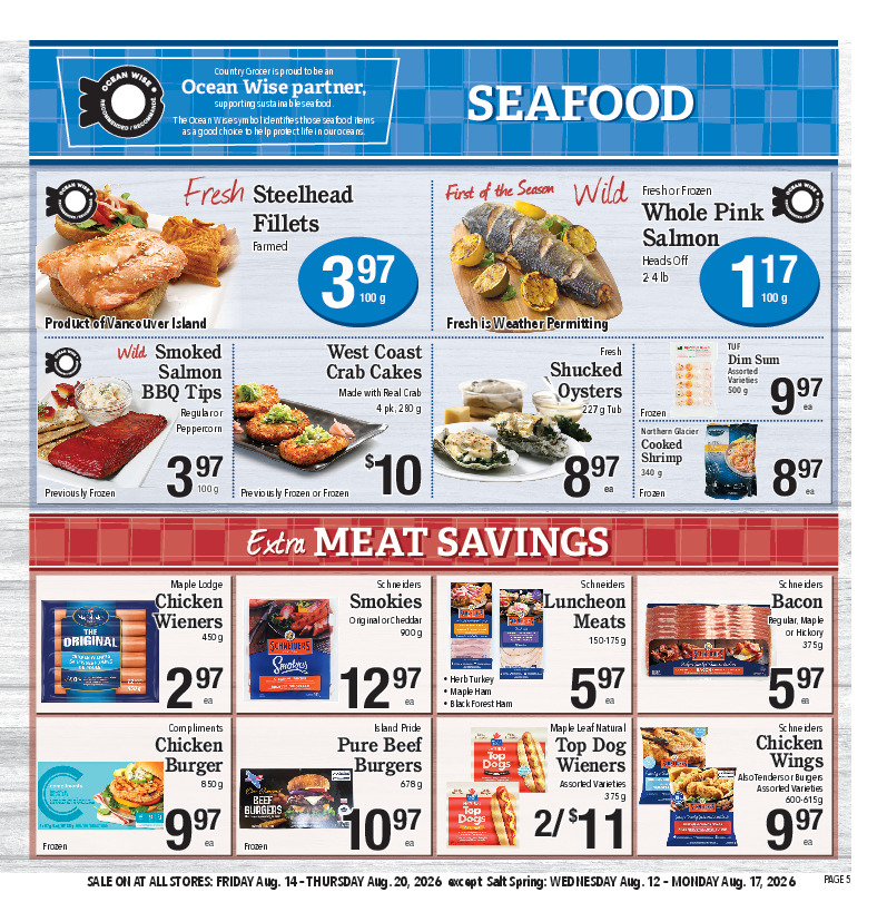 Seafood