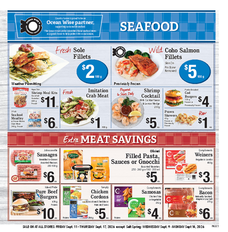 Seafood