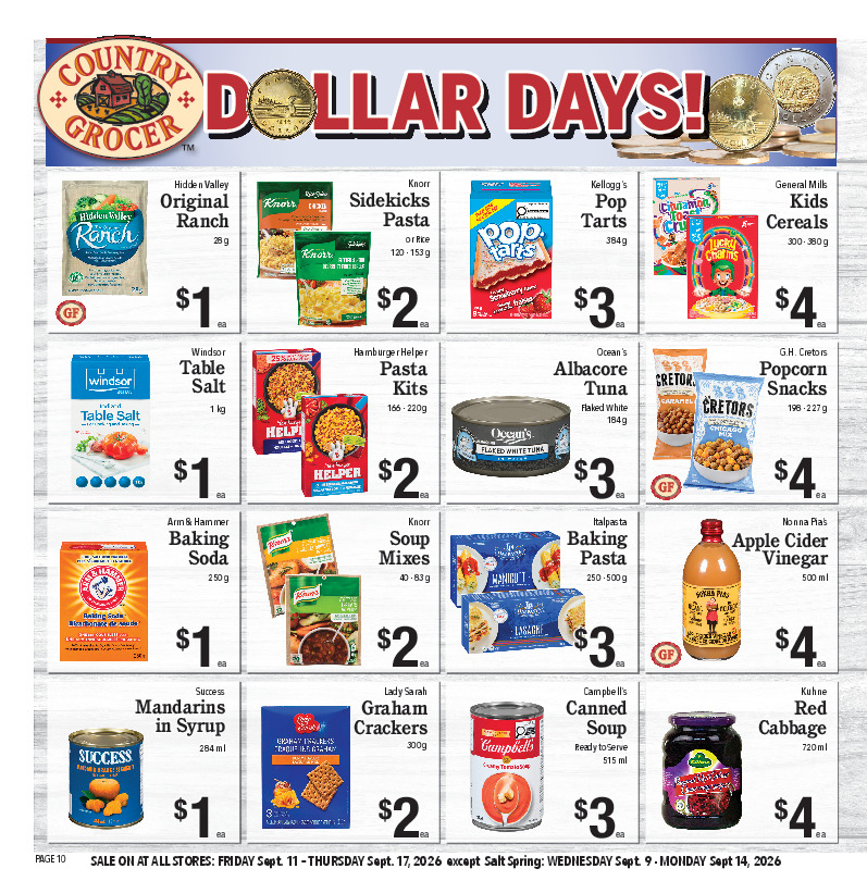 Dollar Days