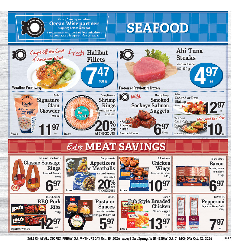 Seafood