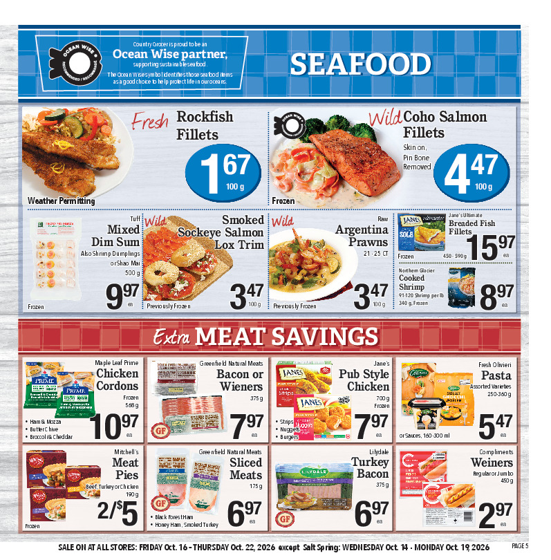 Seafood
