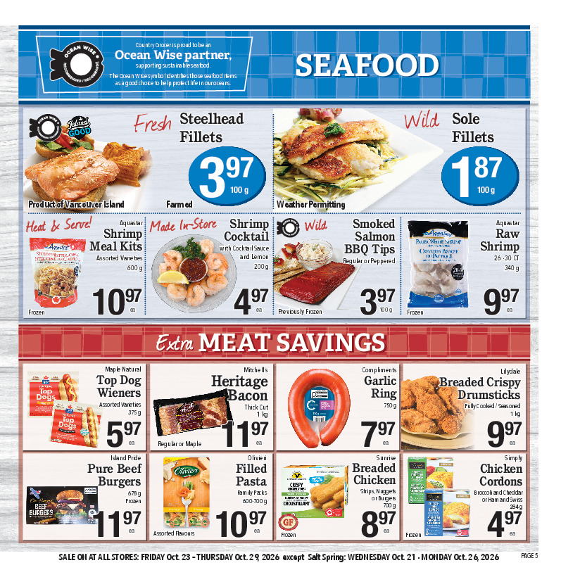 Seafood